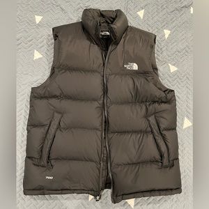 North face 700 fill down puffer vest.  Men’s large